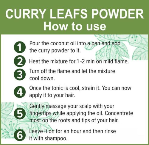 100 premium curry leafs powder for hair care 100 gms park daniel original imag462qcgcg7pu8