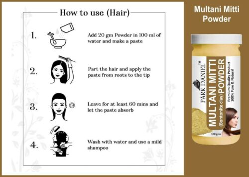 100 premium multani mitti powder great for hair skin face 100 original