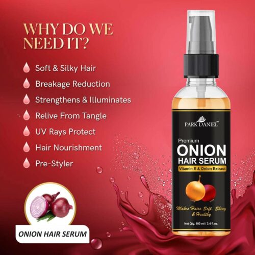 100 premium onion hair serum with vitamin e and onion extract original imagystrpzak9ey7