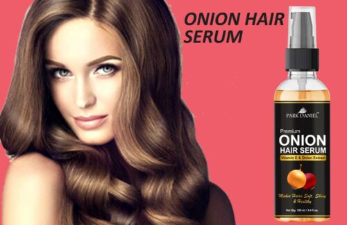 100 premium onion hair serum with vitamin e and onion extract original