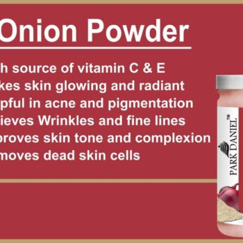 100 premium onion powder for hair mask 100 gms park daniel original imag462wedcghzgw