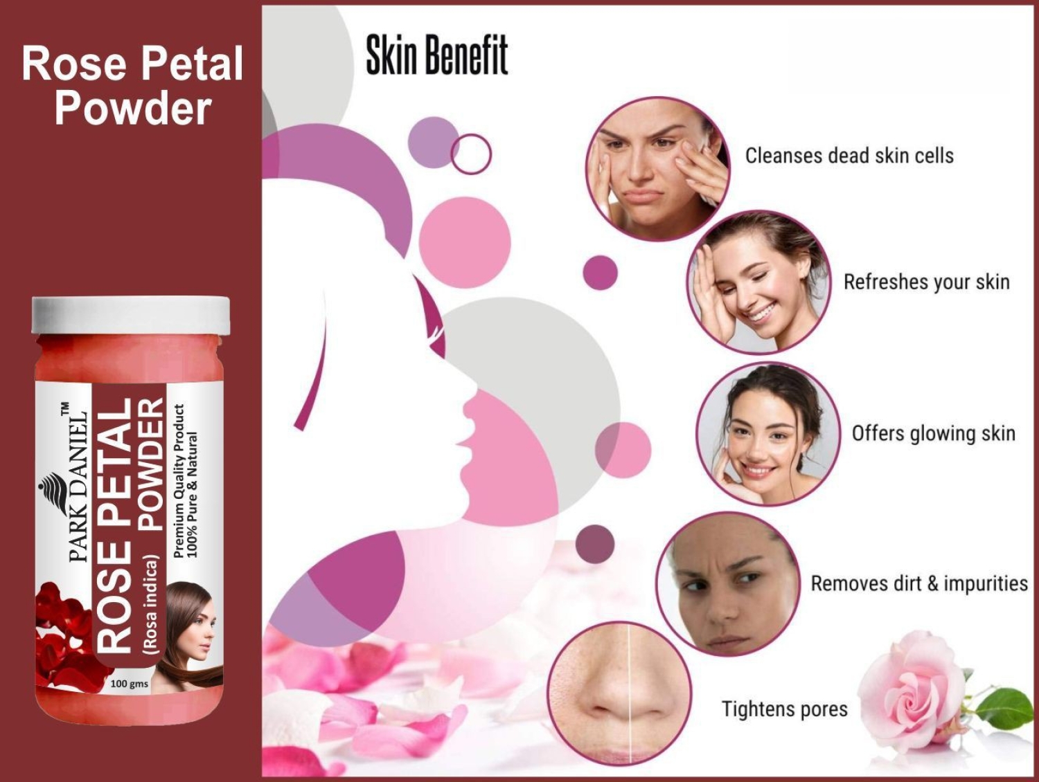 Rose Petal Powder Benefits: Top Benefits of Rose Petal Powder