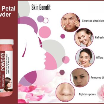 100 premium rose petal powder for skin and hair 100 gms park original imag4yhtphsskqzm