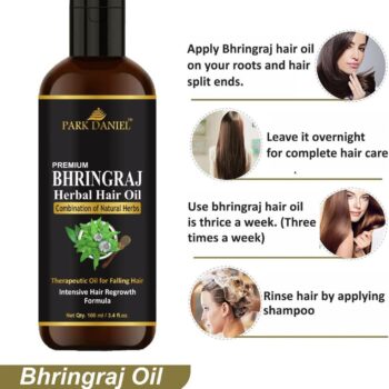 200 bhringraj herbal hair oil therapeutic oil for falling hair original imagy7p49nwfdbgs