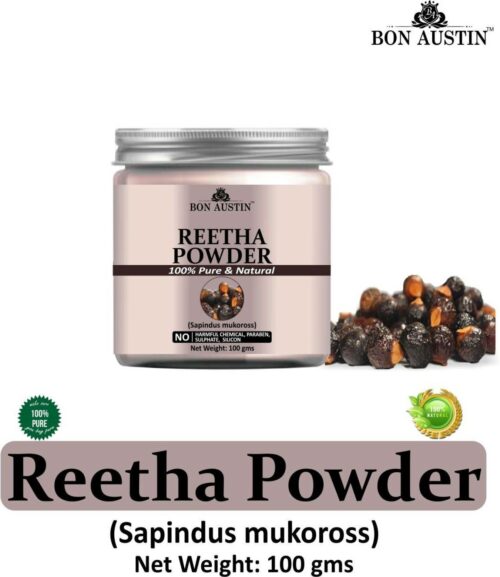 300 100 pure natural reetha powder combo pack of 3 jars of 100 original