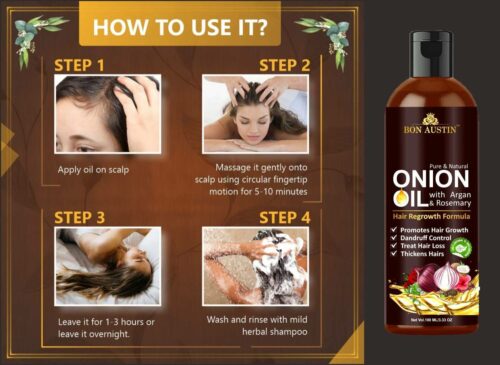 300 premium onion herbal oil for hair anti hair fall enriched original imagyd948tmhwwh8