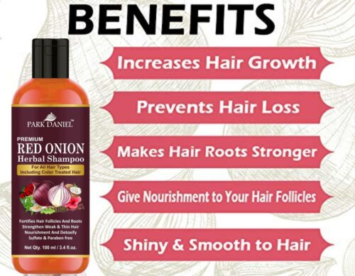 300 premium red onion oil herbal shampoo for hair growth 3bottle original imagy23wh4mg8fwj