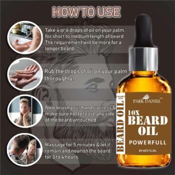 60 10x beard oil powerfull for fast beard growth combo pack of 2 original imafmhgjvpsrsskw