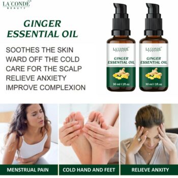 90 pure natural ginger essential oil reduce belly fat pack of 3 original imagj9bvktmdgf2t