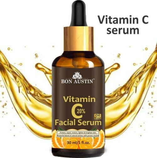 90 vitamin c 20 facial serum oil free for skin whitening original