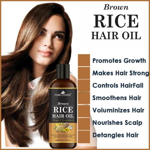 premium brown rice hair oil enriched with vitamin e for strength original imag2dme7t9zv68e