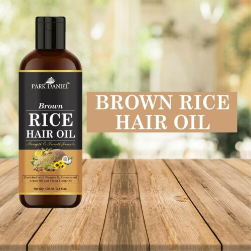 premium brown rice hair oil enriched with vitamin e for strength original imag2dmesduyzcha