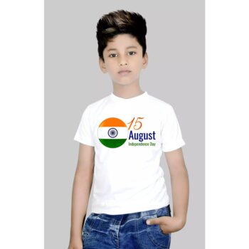 15th August Independence Day T-Shirt for Boys
