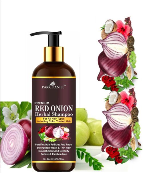 400 premium red onion herbal shampoo for hair growth for all original