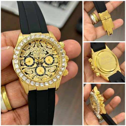 Rolex Watch, Tiger Eye Watch