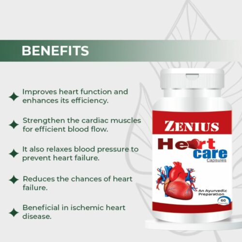 Zenius Heart Care Capsule Benefits