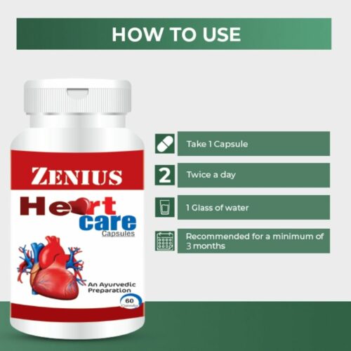 Zenius Heart Care Capsule Dosage