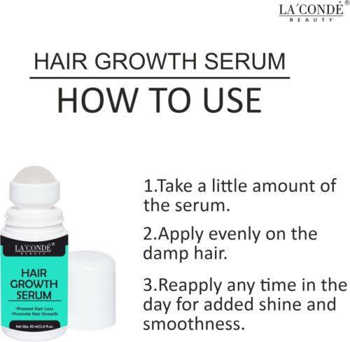 roll on hair growth serum reduce hair fall pack of 1 of 50 ml la original imagjpy2afznvnu2 1
