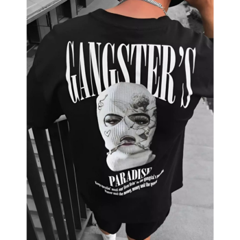 Gangsters Oversized T-Shirt for Men