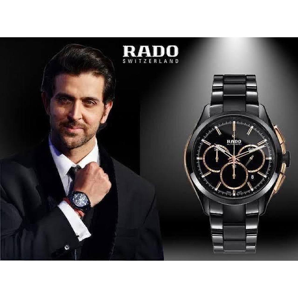 Round Black Rado Ceramic Watch, For Daily at Rs 2500/piece in Baberu | ID:  2851486313755