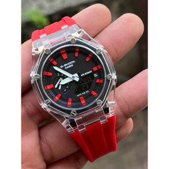 G Shock Watch For Men red