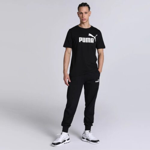 Trending Cotton Puma Tshirt for Men - Black