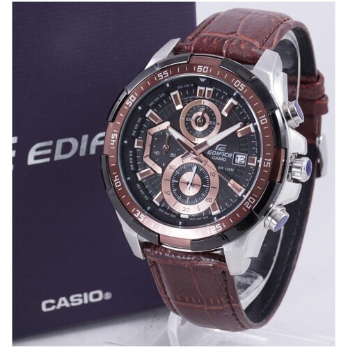 Men’s Edifice Casio Leather Watch 3