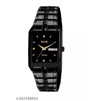 Pure Black Day & date HMT Watch For Men