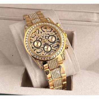Rolex Watch Diamond Tiger Stainless Steel Edition Watch