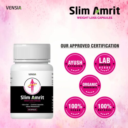 Vensia Slim Amrit Weight Loss Capsules 5