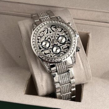 Men's Rolex Watch Diamond New Tiger Stainless Steel Edition Watch