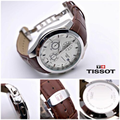 Tissot Watch New Brown Edition Chronograph Leather Watch