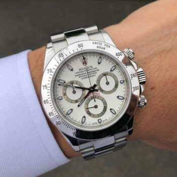Look Designer Men's Stainless Steel Rolex Watch