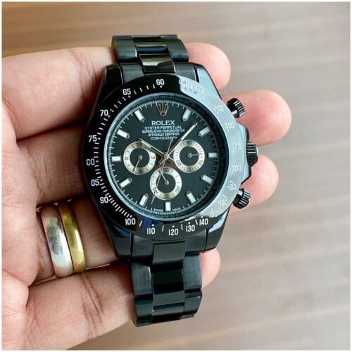 See Men's Stainless Steel Rolex Watch