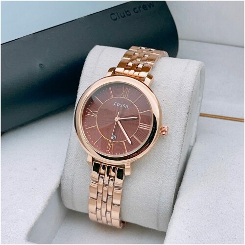 Luxurioous Fossil Watch For Girls And Women