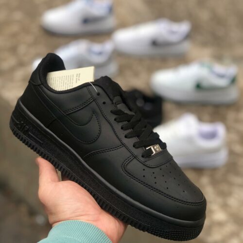 Black Nike Air Force Shoes