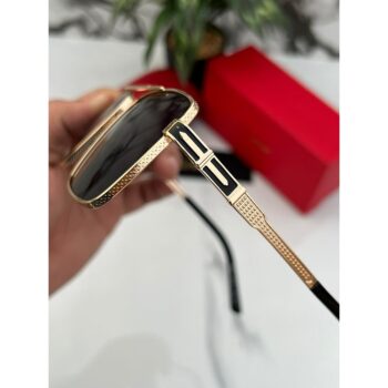 Cartier Sunglasses 82 Gold Black 1