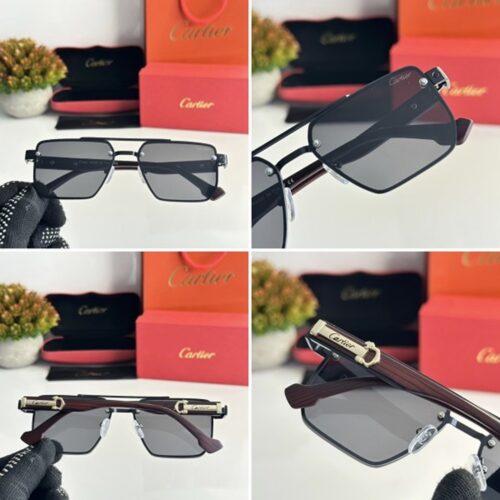 Cartier Sunglasses For Men Black 2