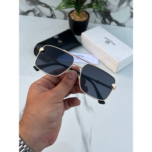 Chrome Heart Sunglasses For Men Gold Black