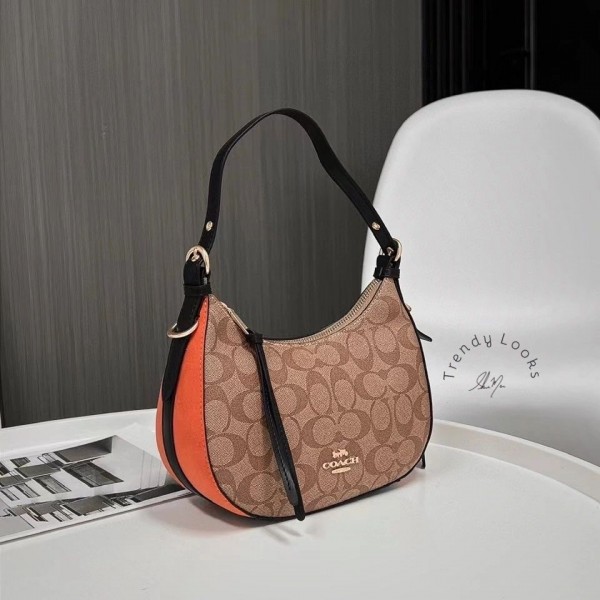 New Coach Original Classic Signature Collection Ella Hobo In Signature  Canvas Crossbody Shoulder Sling Bag For Women Come With Complete Set  Suitable For Gift, Luxury, Bags & Wallets on Carousell
