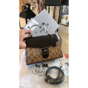 Coach snake flap bag With Box (1)