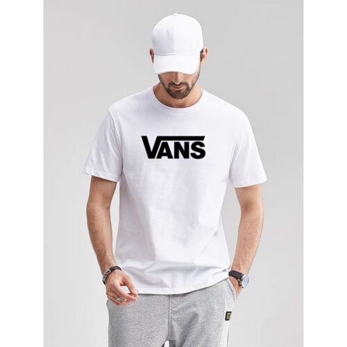Cotton Vans T-Shirt for Men and Women  (1)