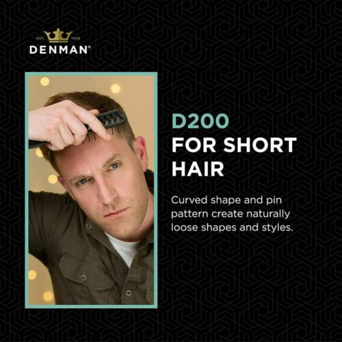 Denman Black Skeleton Hyflex Vent Hair Brush 2