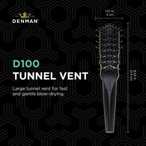 Denman Large Tunnel Vent Brush For Fast and Gentle Blow Drying D100 1