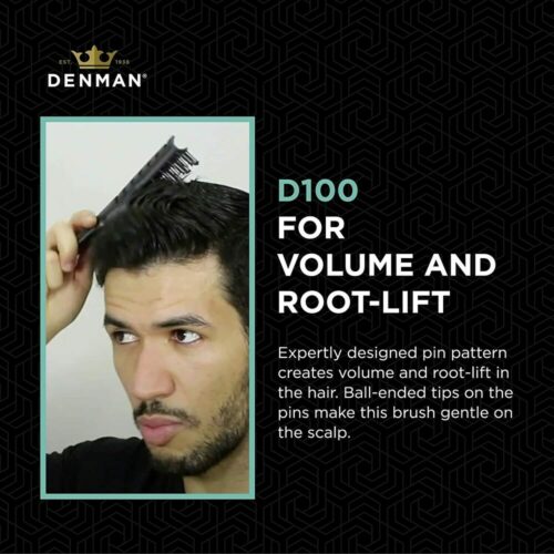 Denman Large Tunnel Vent Brush For Fast and Gentle Blow Drying D100 3