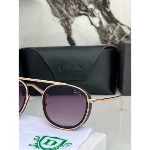 Dita Sunglasses For Men Gold Black Shaded 1