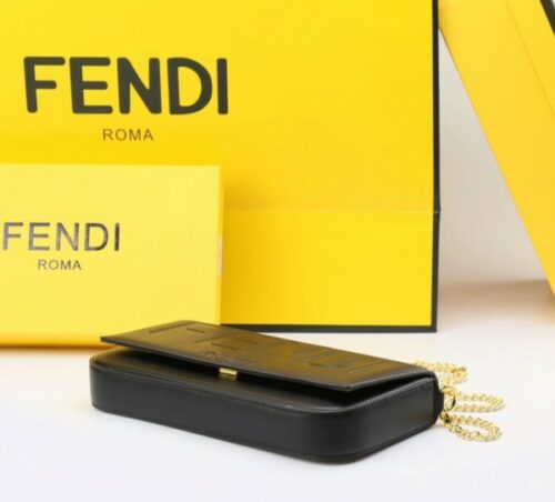 Fendi 3 IN 1 Envelope Chain Bag With Box 778 3