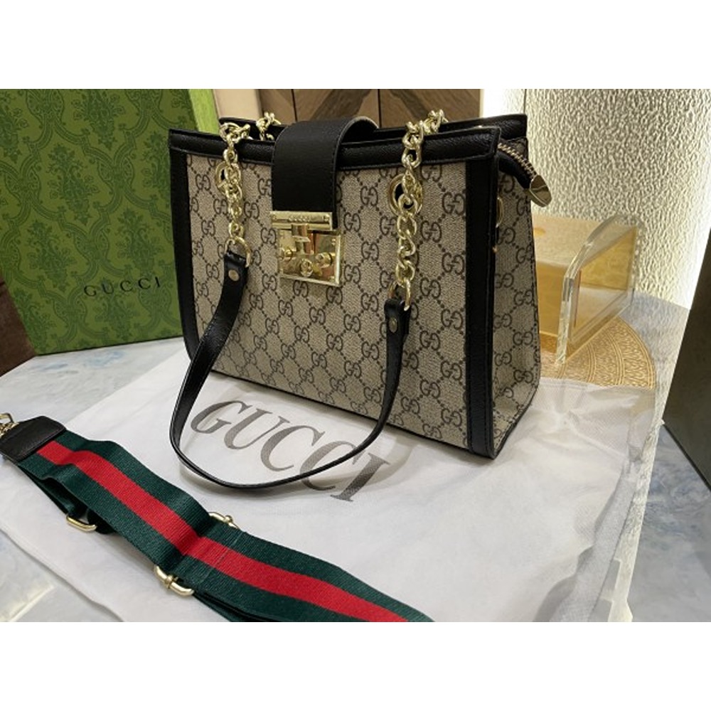 Gucci GG Canvas Tote Bag ○ Labellov ○ Buy and Sell Authentic Luxury