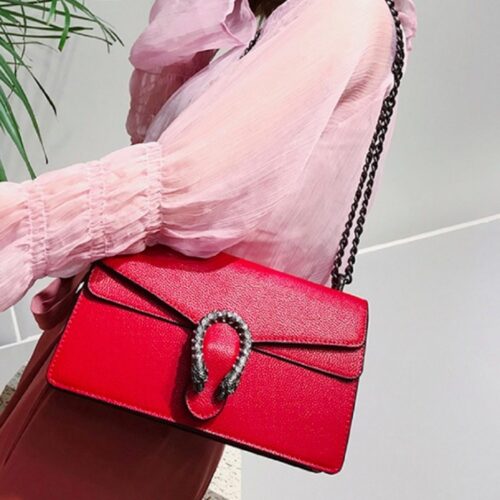 Gucci Leather Hangbag Dionysus Shoulder Bag With OG Box & Dust Bag 4