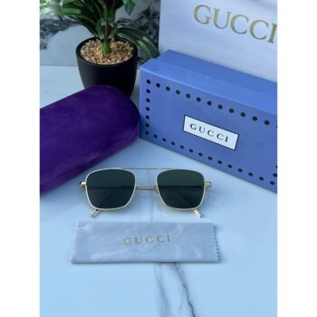 Gucci Eyewear Logo pilot-frame Sunglasses - Farfetch